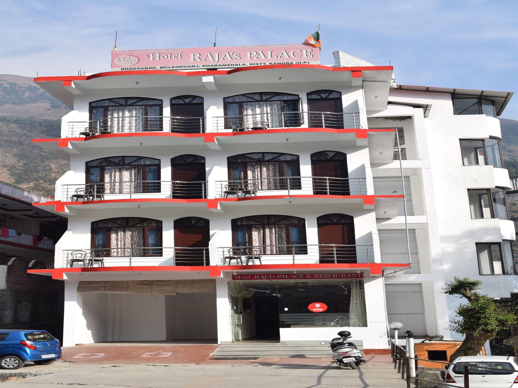 Oyo 10322 Hotel Raja Palace Дармсала Экстерьер фото
